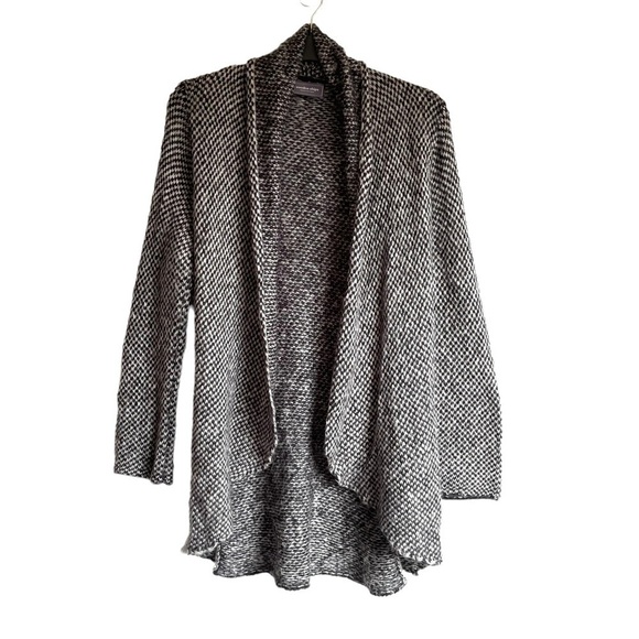 Wooden Ships Open high Low Fuzzy Cardigan - Picture 1 of 6
